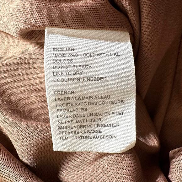 Sophie Rue New Womens Side Cut Out Sleeveless Mini Dress Choc Brown XL Party Y2K - Picture 11 of 11